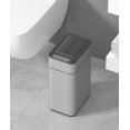 thumbnail image 2 of Elpheco - TwinLid Stainless Small Sensor Can - 9.5L - Silver, 2 of 5