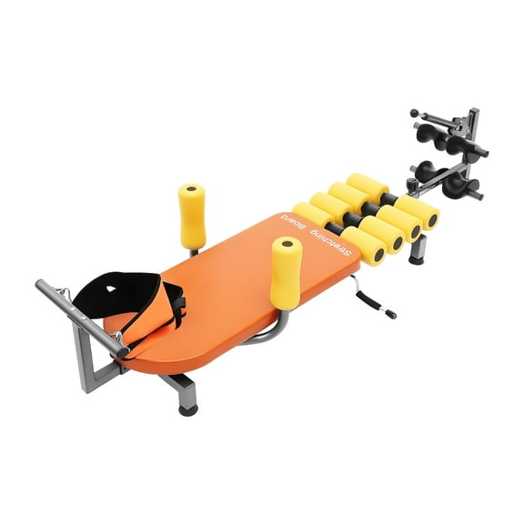 Inline Back Stretch Bench, Back Stretcher, Back and Neck Decompression, 286.6 Lbs Weight Capacity, for Lower Back Pain Relief