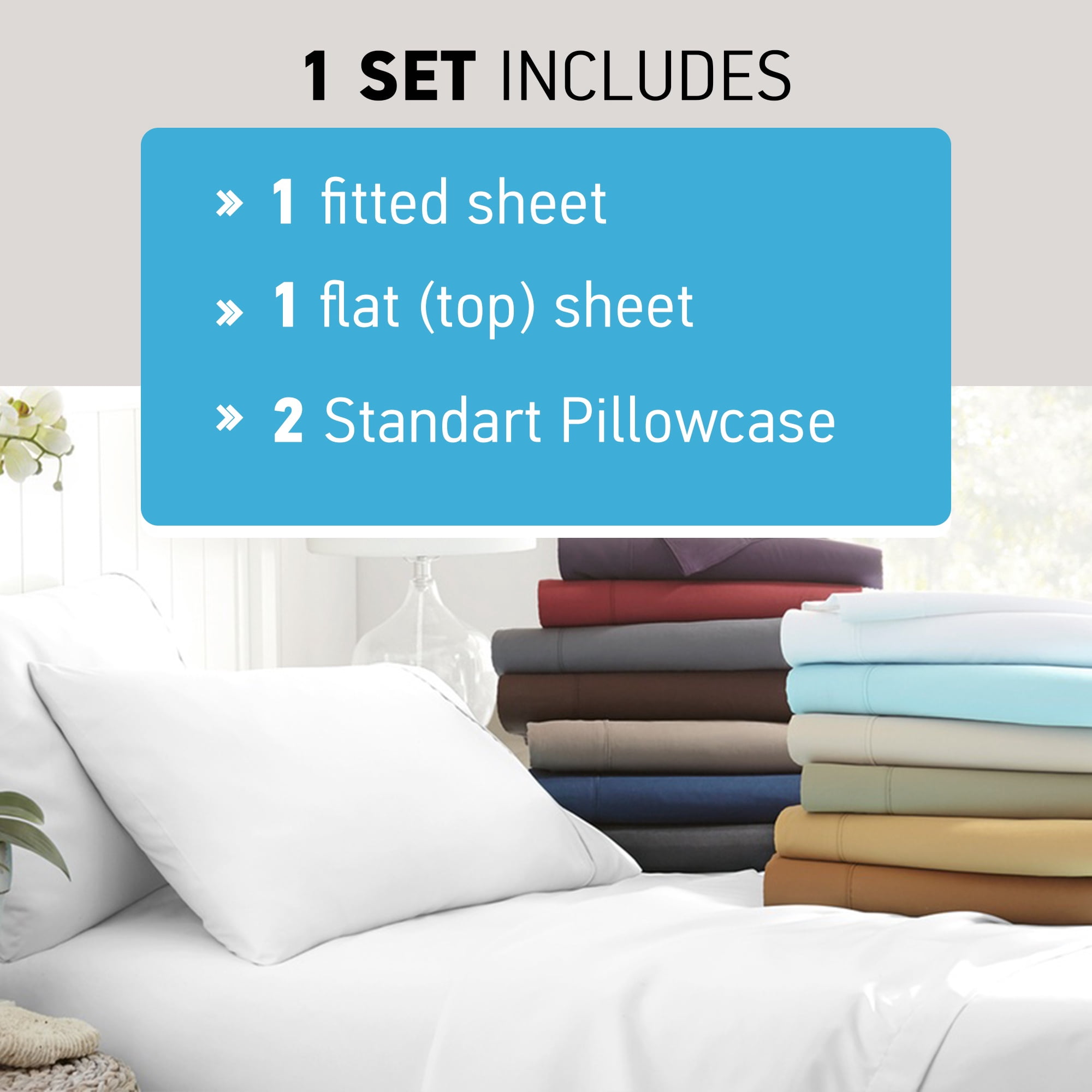 Comfylife Queen Size Bed Sheet Set Bamboo Derived Rayon Deep Pockets, Moisture Wicking, No Fading, Softer Than Cotton- 4 Pieces , Burgundy