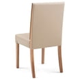 thumbnail image 7 of Herval 5 Piece Wood and Metal Round Dining Set w/ Upholstered Chairs in Brown, 7 of 7