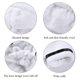 thumbnail image 3 of Albornoz para Perros, Pijamas con Capucha Gruesos de Franela Suave de Invierno, Toalla de baño para Perros absorbente y de Secado rápido, Ropa de Dormir Suave para Mascotas (Blanco), 3 of 5