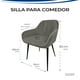 thumbnail image 5 of JUEGO DE 2 SILLAS VELVET MODERNAS PARA COMEDOR MARCA GRAVITA, 5 of 7