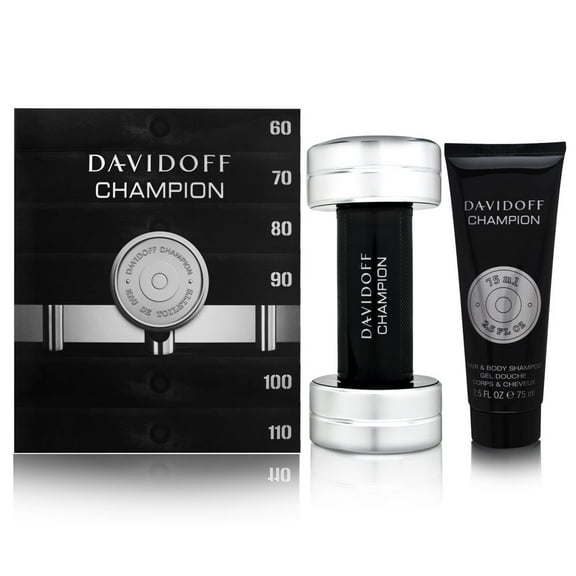 Champion by for Men 2 Piece Set Includes: 3.0 oz Eau de Toilette Spray   2.5 oz Hair & Body Shampoo