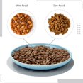 thumbnail image 2 of Ceramic Cat Bowls 3 Packs, Whisker Stress Free Cat Feeding Plates with 3 Non-Slip Mats, Wide & Shallow Cat Food Dish to Relieve Whisker Fatigue, for Cats, Kittens, Puppies, Dishwasher Safe, 2 of 7