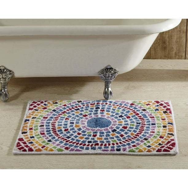 Mainstays Performance Nylon Bath Rug Pearl Blush 23 X 39 Walmart Com Walmart Com