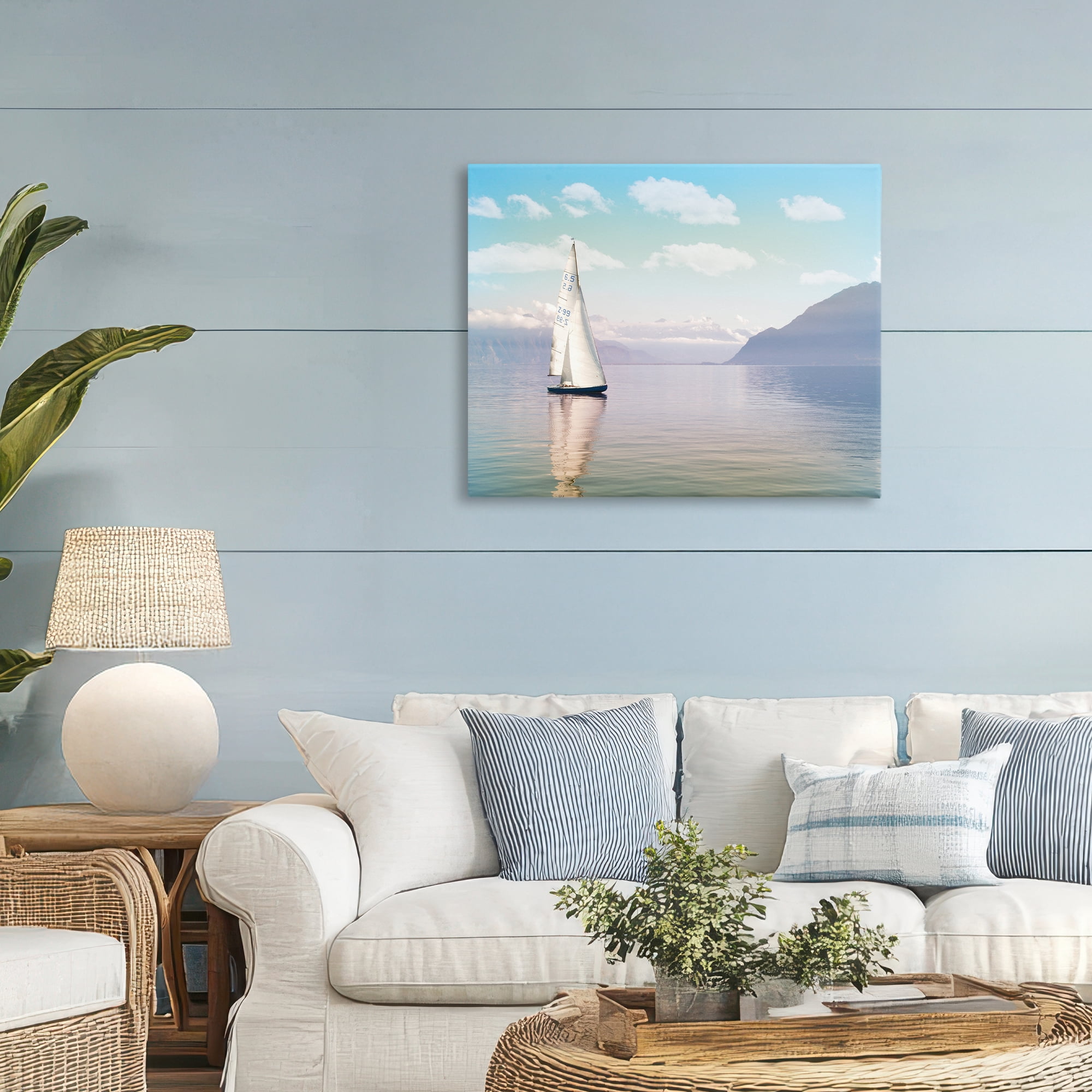 Stupell Industries Ocean Sails Lounging Canvas Wall Art, design by Marcus Prime