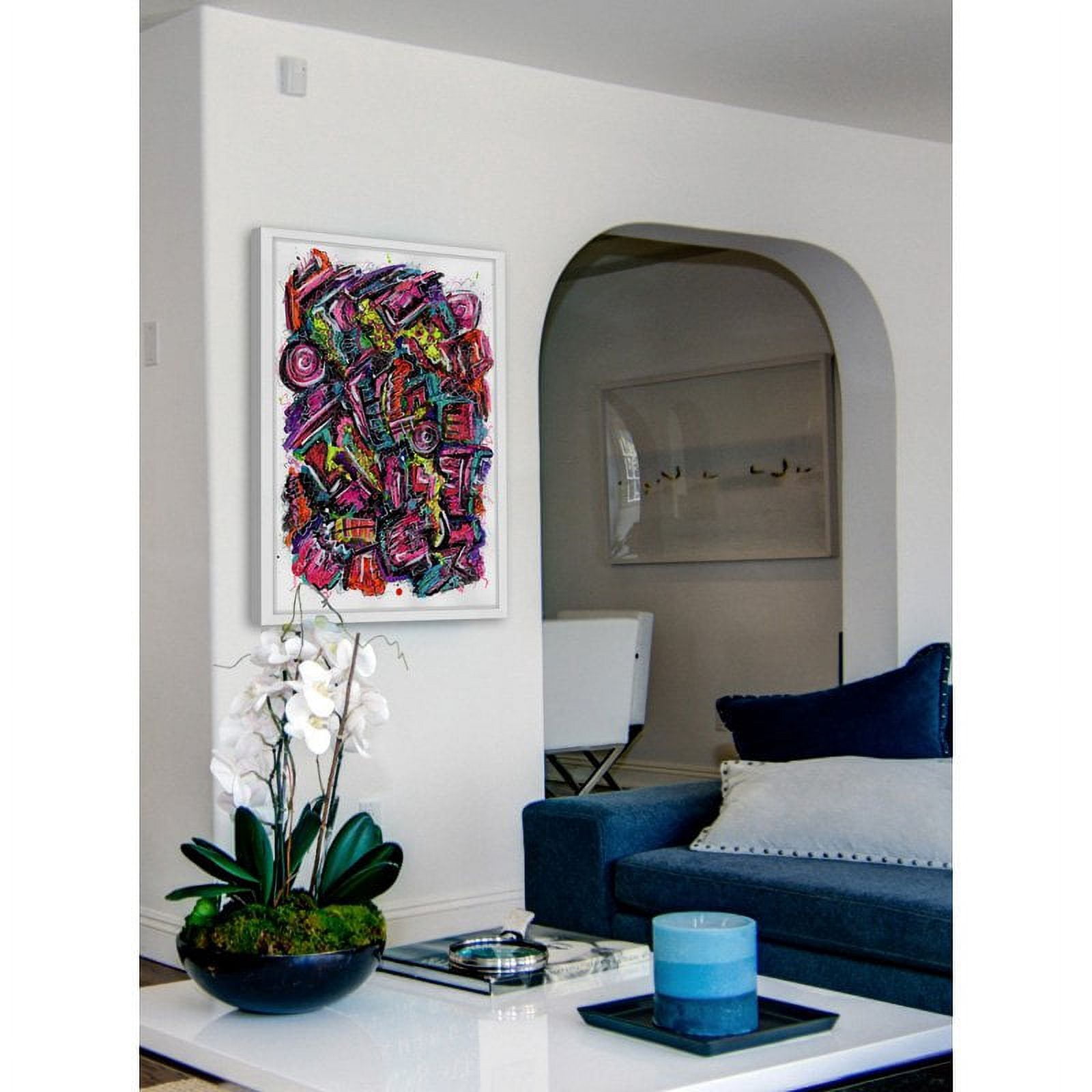 "Spun" Framed Painting Print