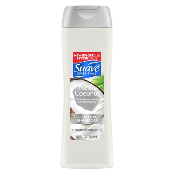 Suave Essentials Shampoo Tropical Coconut 15 oz