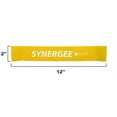 thumbnail image 3 of Synergee Mini Band Resistance Loop Exercise Bands Set of 10 - Yellow Light, 3 of 6