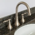 thumbnail image 3 of Brown Bathroom Vanity 30", Blue Butterfly Granite Top, Faucet LB7B, 3 of 5