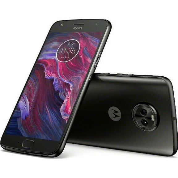 Open Box Motorola Moto X4 32GB Unlocked Smartphone, Super Black