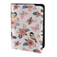 thumbnail image 2 of Pofeuu Rose Flowers Print Travel Document Organizer Passport Holder Men Women for Family (6.5 in x 4.5 in),Wallet Holder Credit Card Clutch Bag Case, 2 of 5
