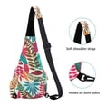 thumbnail image 5 of Small Sling Bag for Women Crossbody Backpack Hiking Travel Daypack Chest Bag Lightweight Shoulder Bag, 5 of 7