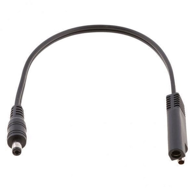 Almencla 3-6pack DC Power 5.5x2.1mm Male to SAE Plug 18AWG Cable For Automotive Connector 6 Pcs
