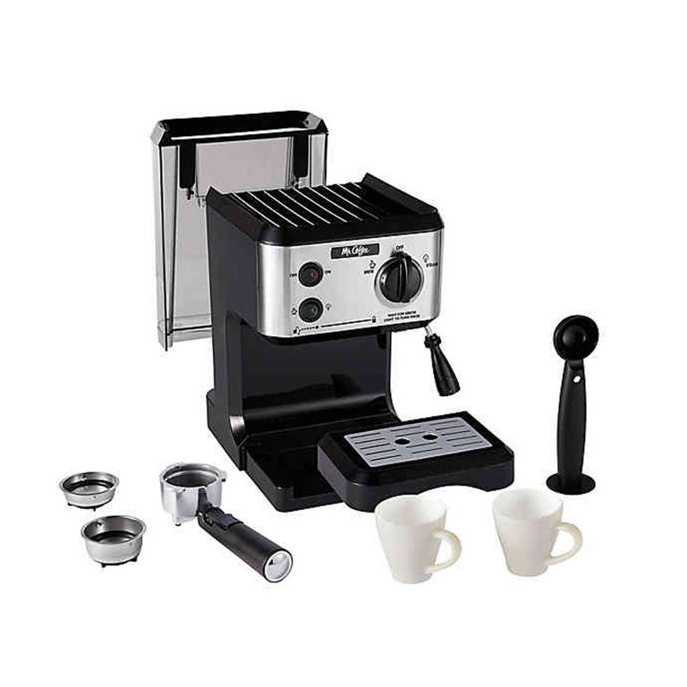  Mr. Coffee BVMC-ECMP1102 Cafe Barista Espresso Maker Machine,  White : Grocery & Gourmet Food