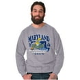 thumbnail image 5 of Maryland MD Fishing Chesapeake Smurfs Sweatshirt for Men or Women Brisco Brands S, 5 of 6