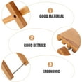 thumbnail image 3 of OULII Guitar Foot Stool For Kids Solid Wood Square Design For Practice Sessions 1Set, 3 of 6