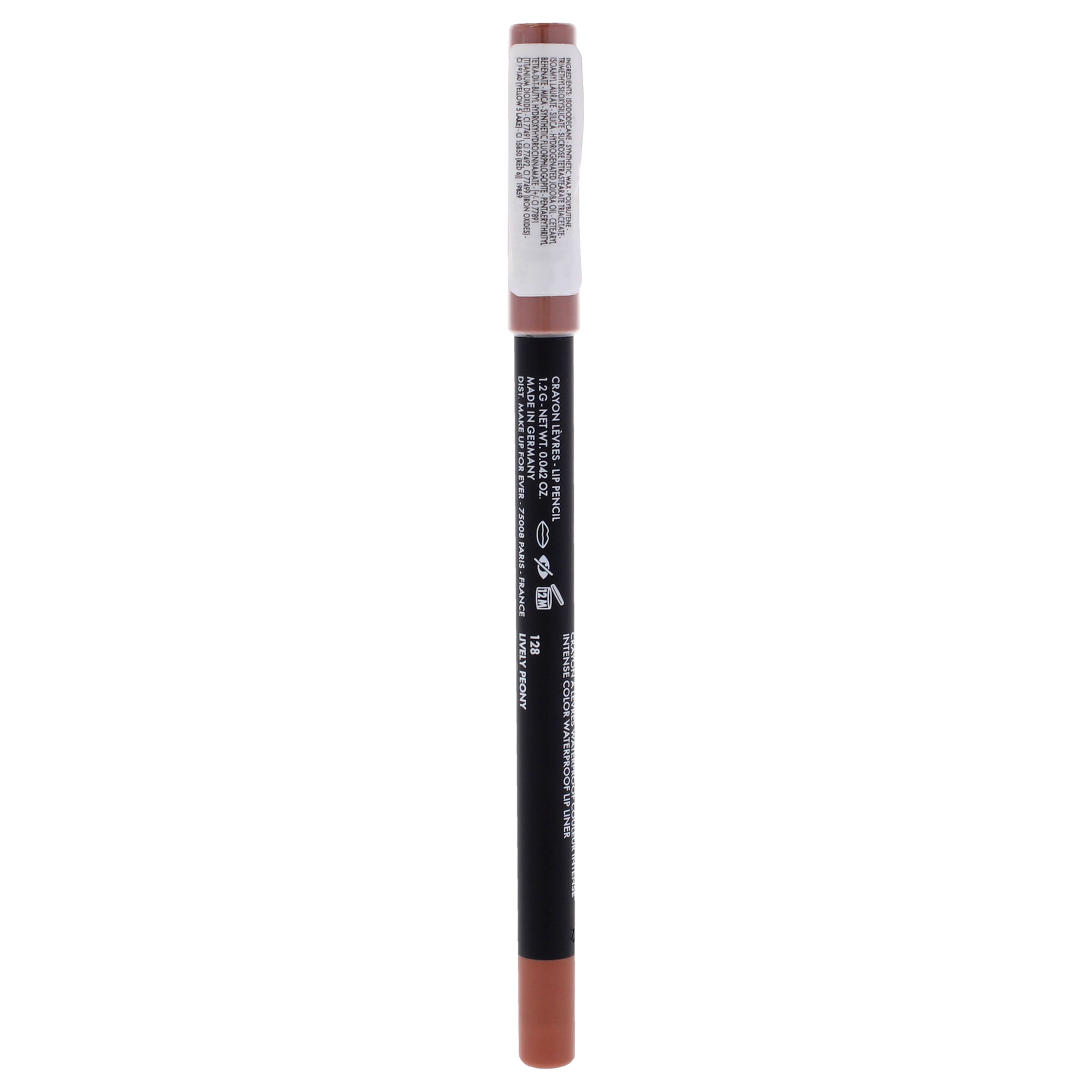 Artist Color Pencil Extreme - 128 Lively Peony by Make Up For Ever for Women - 0.04 oz Makeup