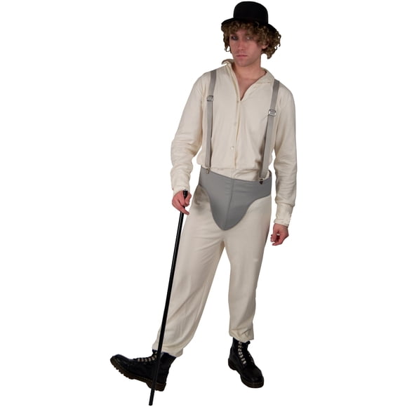 Disfraz Incogneato Clockwork Orange Brother Droog Deluxe para hombre