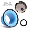 thumbnail image 3 of Drum Bass Bottom Micrófono Amplificador Voz Altavoz Percusión (Azul) Tmvgtek Deportes Acuáticos, 3 of 9