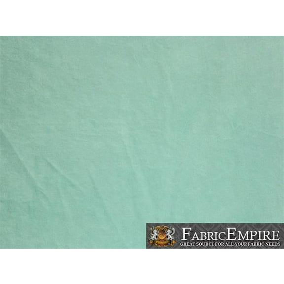 Minky Solid ICY MINT Fabric By the Yard