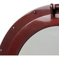 thumbnail image 4 of Nagina International Antique Copper Premium Nautical Maritime Ship's Porthole | Authentic Rustic Appeal Porthole Mirrors & Windows (Transparent Glass, 17 Inches), 4 of 6