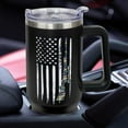 thumbnail image 6 of Hunting Gift For Men,Funny Gift For Hunters Deer Hunter Gifts For Man Father''s Day Gifts For Hunters Dad,Boy,Husband,40oz Tumbler With Handle And Straw And Lid Coffee Cup Stainless Steel Travel Mugs, 6 of 6