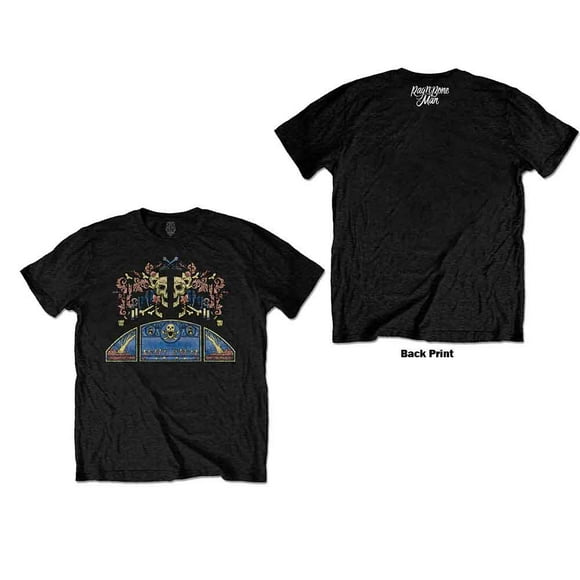 Rag'n'Bone Man Unisex T-Shirt Coloured Graveyard (Back Print)