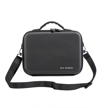 ANXPTIME Mini Black Carrying Bag Travel Storage Case Handbag for Osmo Action 4 Camera