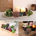 thumbnail image 3 of Plantas suculentas artificiales CEWOR, 14 unidades, sin maceta, realistas, 3 of 7