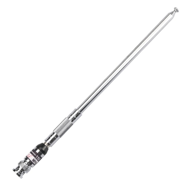 Rango de frecuencia de 1M 118-136MHz Antena de látigo para antena de aviación BNC de receptor de radio Airband Vogacara TX0778-00
