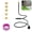 Black, variant on Hose Misters for Outside Patio, 76 Inch Flexible Standing Mister Sprinkler, Standing Outdoor Hose Misting Cooling System, Portable Garden Misters for Backyard Bird Cooling
