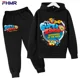 thumbnail image 2 of Conjuntos de sudadera y pantalones con capucha para niños de 4 a 14 años de Super Zings, ropa nueva de otoño para bebés, sudadera informal para niños pequeños, ropa para niños, 2 of 5