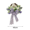 thumbnail image 2 of Pâques Porte d'Entrée Porte Pendaison Guirlande Décorative Fleur Artificielle 45cm, 2 of 6
