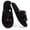 White, variant on Knivor Cute Animal Slippers for Women Dachshund Sausage Dog Embroidered Corduroy Open Back House Slippers Warm Non Slip Cozy Indoor Bedroom Slide Slippers