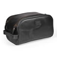 thumbnail image 2 of Funda de viaje LEATHER VILLAGE Premium Leather Black, 2 of 9