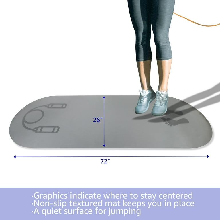 Exercise mat for jump rope new arrivals