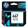 thumbnail image 1 of Cartucho de Tinta HP 667  Ink Advantage Tricolor, 1 of 4
