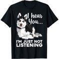 thumbnail image 2 of Funny Husky Dog Art For Men Women Kids Siberian Husky Lover T-Shirt, 2 of 3