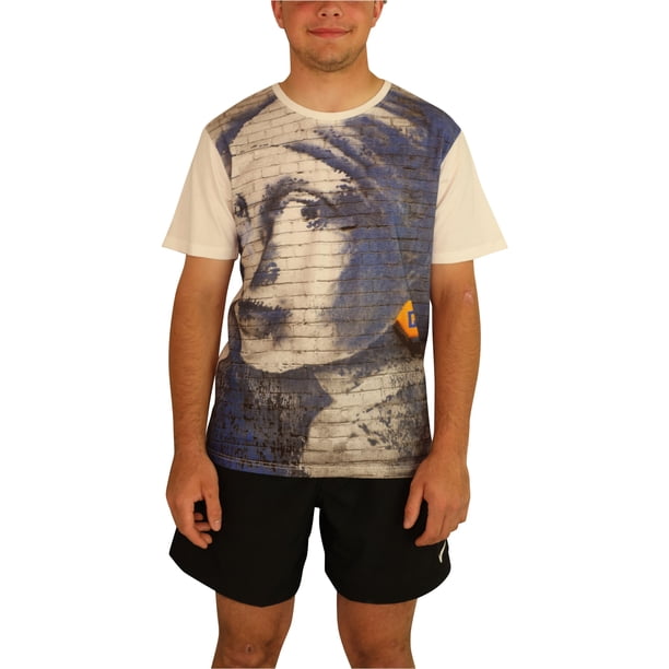 Camiseta gráfica The Girl de Elevenparis para hombre blanca S