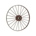 thumbnail image 5 of DecMode Outdoor 46" Brown Metal Rustic Garden Arbor, 5 of 7