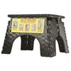 B&R Plastics 101-6BK Ez Fold Black Stepstool