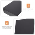 thumbnail image 2 of 1pc Creative Tabletop Chalkboard Mensaje de escritura Memo Blackboard (Negro), 2 of 5