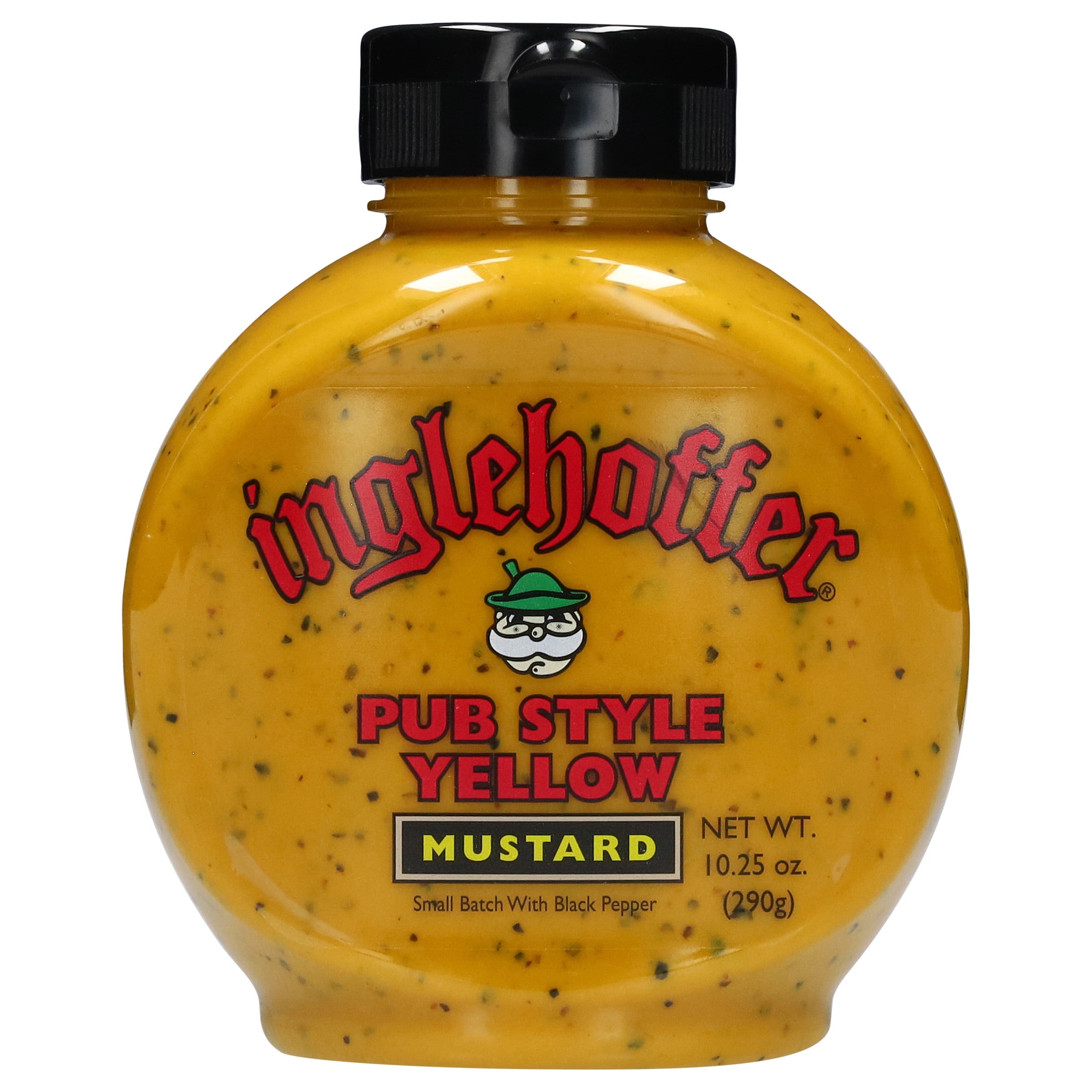 (2 pack) Inglehoffer Pub Style Yellow Mustard, 10.25 oz