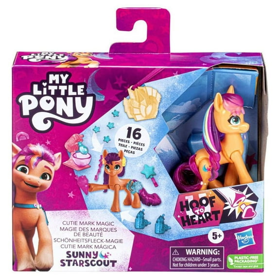 My Little Pony Cutie Mark Magic Sunny Starscout 3" Pony Figure Playset