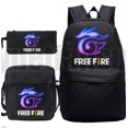 thumbnail image 1 of Lightning Pet Backpack Three Piece Set, Backpack Student Schoolbag, 1 of 3