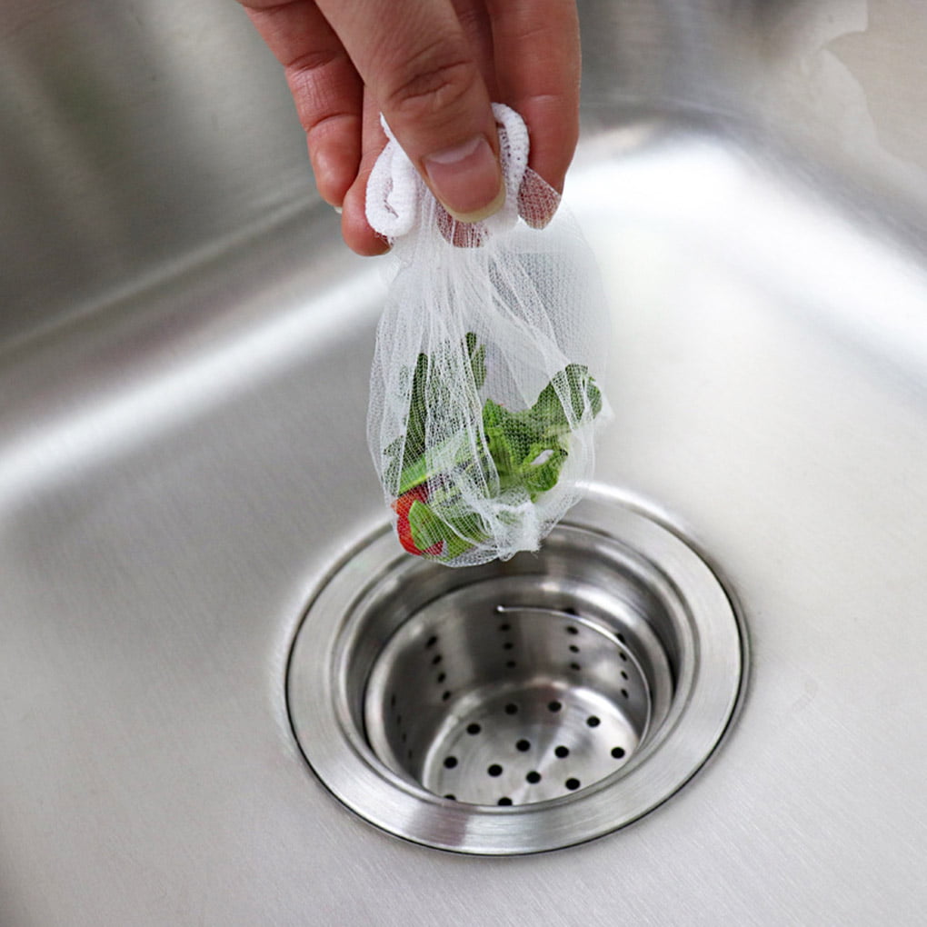 30-100PCS Kitchen Sink Filter Basin Residue Bag For Shower Filter Sink Strainers 