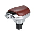 thumbnail image 1 of Car Modified Automatic Stick Gear Knob Gear Lever Shifter Short Lever Brown Replacement for, 1 of 7