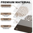 thumbnail image 3 of Kitchen Mats Set of 2 Cushioned Anti Fatigue Kitchen Rugs Waterproof Non Slip Kitchen Runner PVC Leather Memory Foam Dahlia Kitchen Floor Mat Comfort Standing Mat, 17.3''''x 28''''+17.3'''' x 47'''', 3 of 6