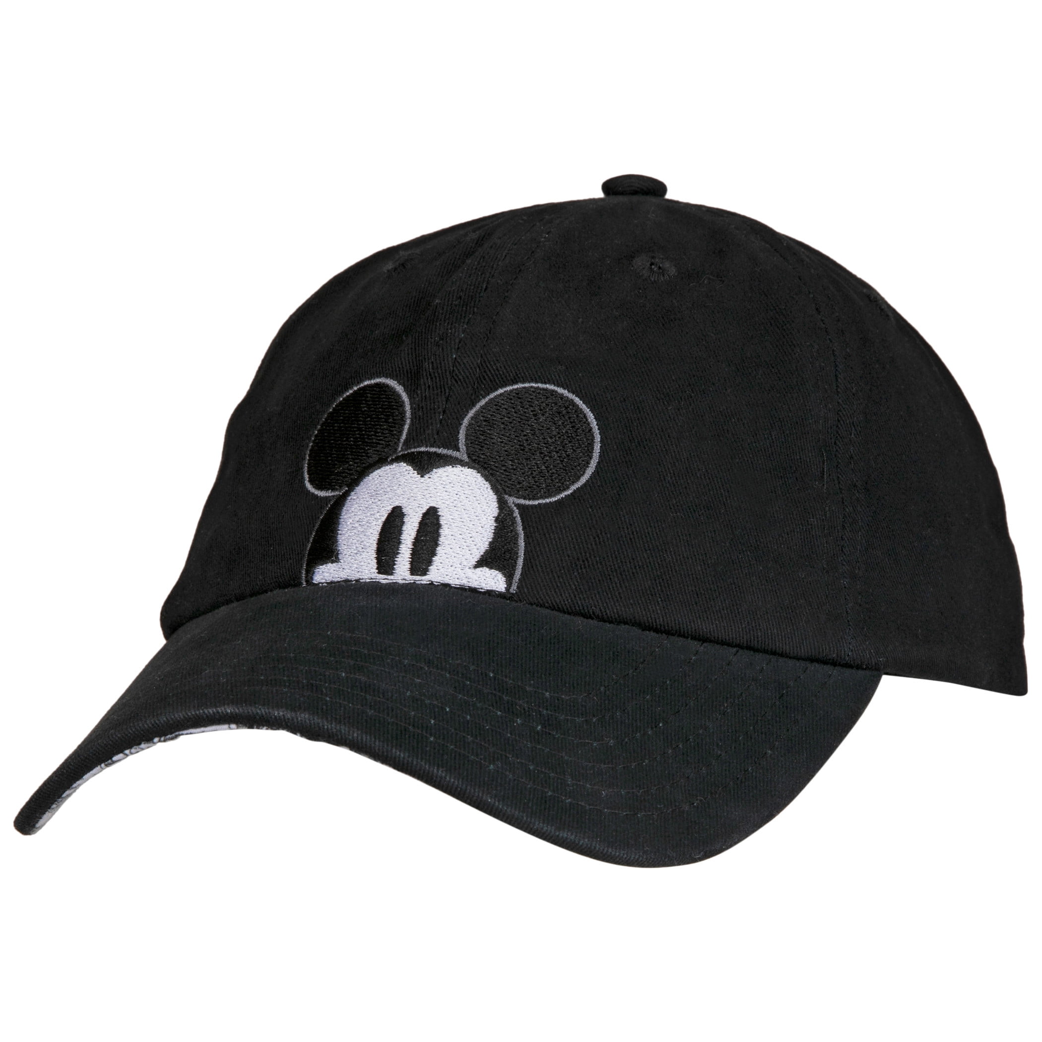 Washed Twill Cotton Adjustable Dad Cap Concept One Disney Mickey Mouse Baseball Hat